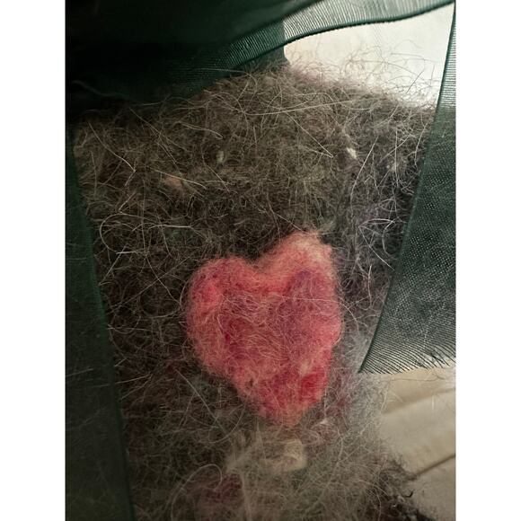 Stuffed animal needle-felted rabbit unique wool alpaca boho gift bunny handmade - Picture 7 of 16